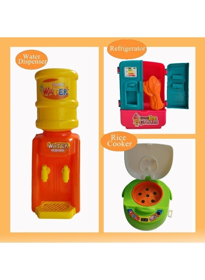 Kitchen Pretend Play Toy Set, Role Play Cookware  DIY Toy Games - Image 3