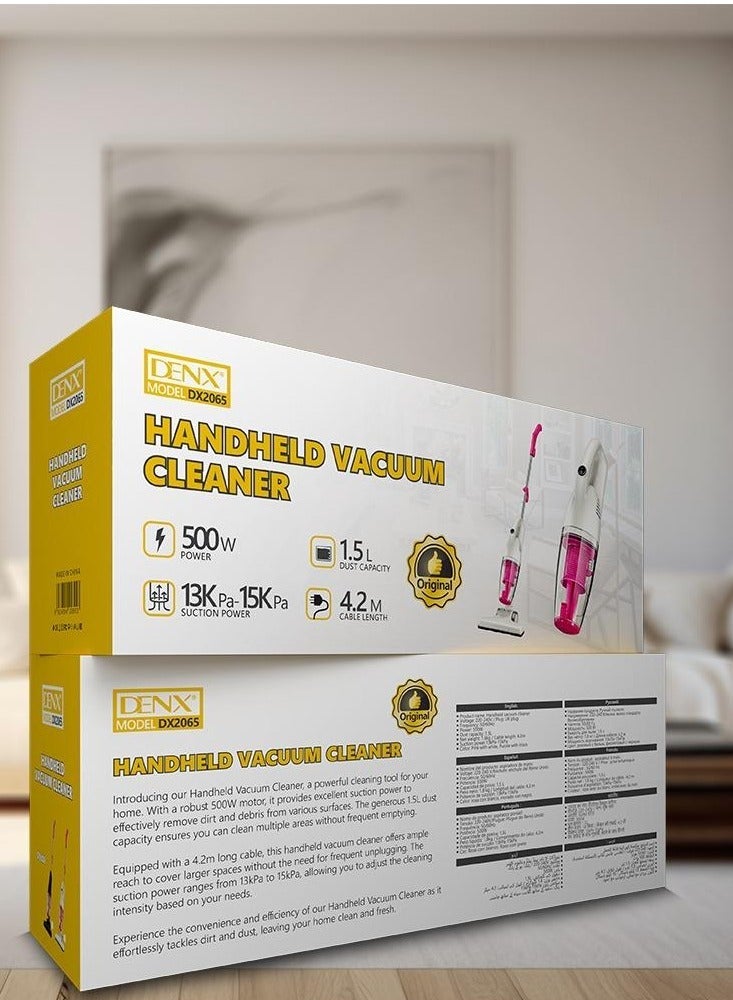 دينكس مكنسة كهربائية محمولة متعددة الوظائف وخفيفة الوزن للأرضيات الصلبة/السجاد/شعر الحيوانات الأليفة - Image 4