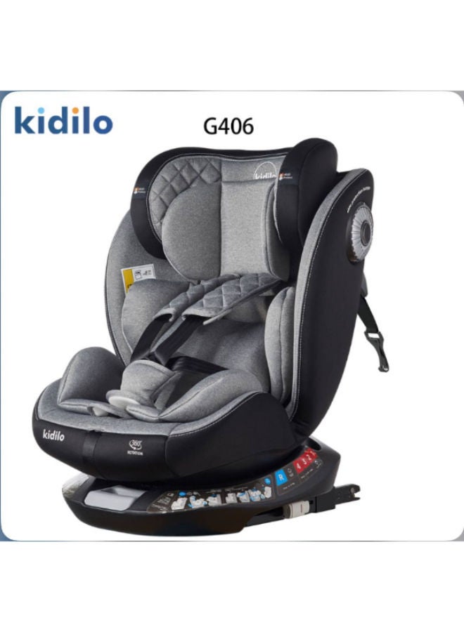 Kidilo 360° Rotating Car Seat with Isofix - G406 - Image 2