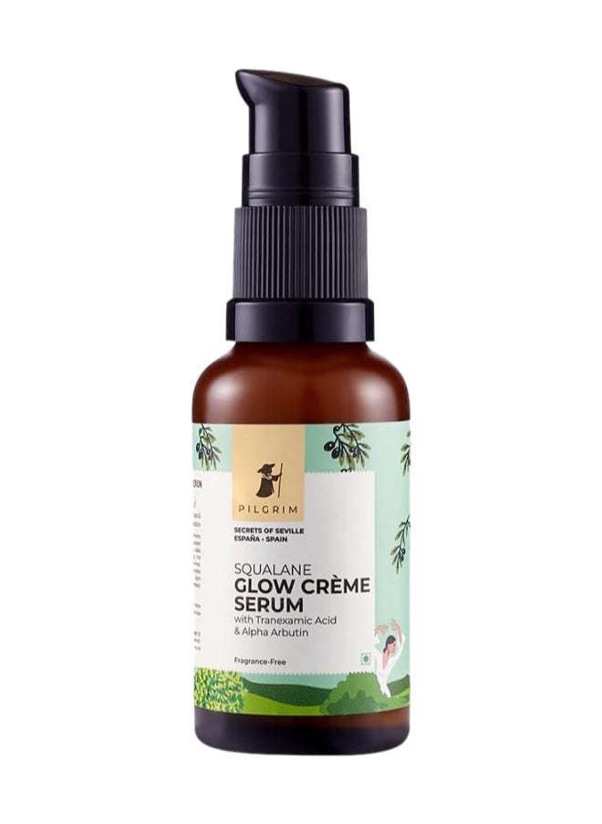 PILGRIM Squalane Glow Creme Serum With Tranexamic Scid & Alpha Arbutin 30 ml  - Image 1