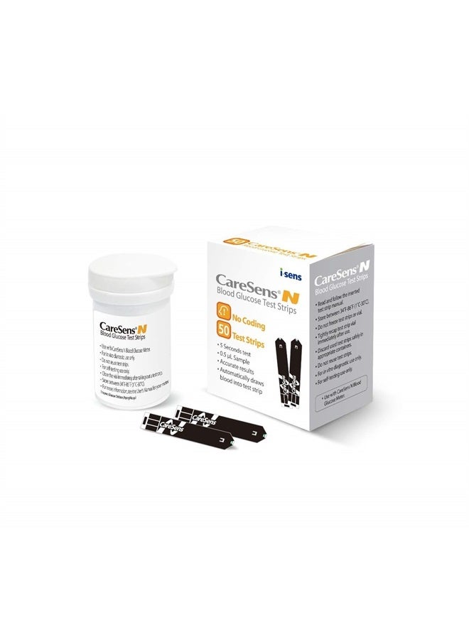 CareSens N Blood Glucose Test Strips (50 ct) - Image 2