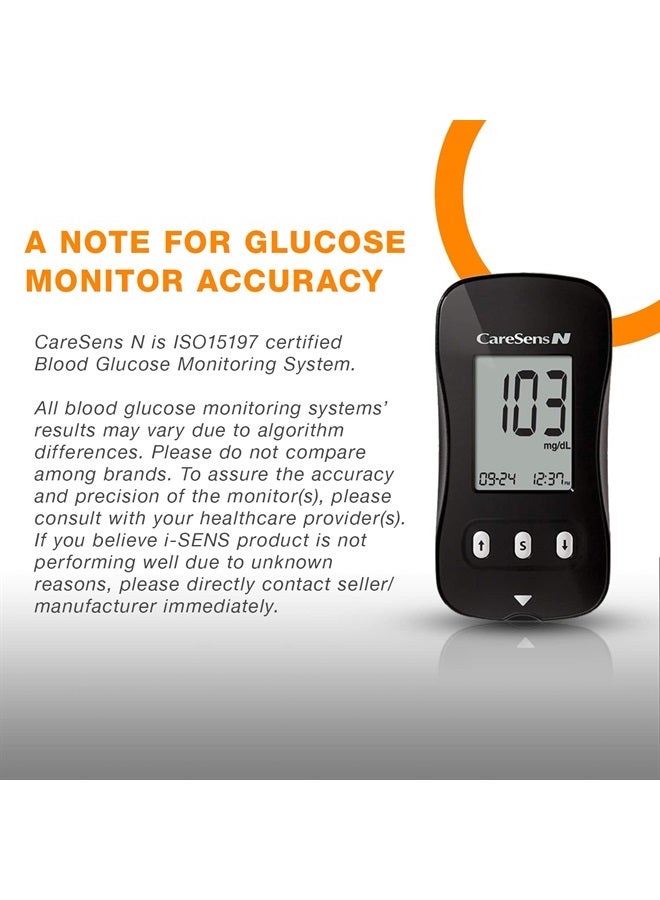 CareSens N Blood Glucose Test Strips (50 ct) - Image 4