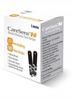 CareSens N Blood Glucose Test Strips (50 ct) - Only for CareSens N Family Meter Kits…  - Image 2