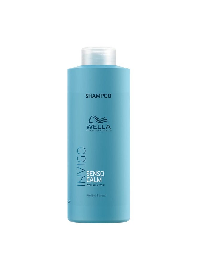 Wella Professionals Wella Professionals Invigo Senso Calm Sensitive Shampoo| With Caring and Refreshing Ingredients| Extra Scalp Care| 33.8 Fl Oz  - Image 1