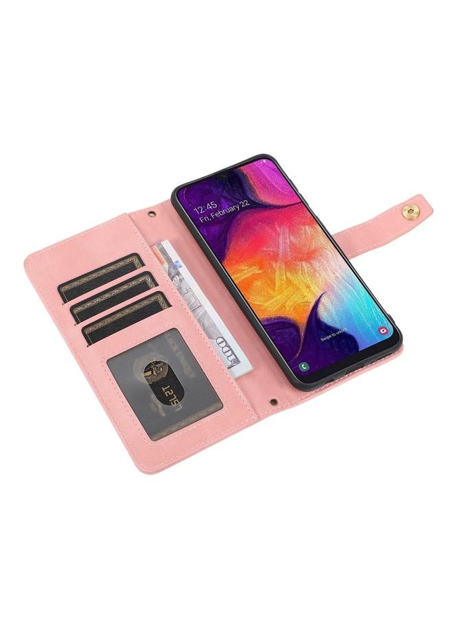 S-TOP Case For Samsung Galaxy A50 / A30s / A50s PU + TPU Horizontal Flip Leather Case with Holder & Card Slot & Wallet & Lanyard - Image 5