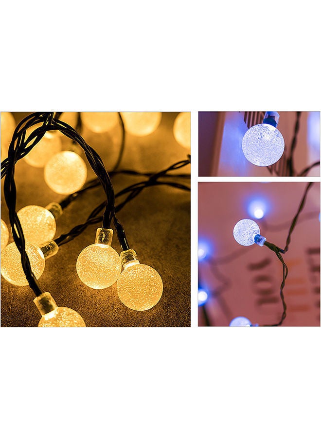 NIBEMINENT Solar Bubble Ball Light Yellow 14.5 x 8.5 9.3cm - Image 2