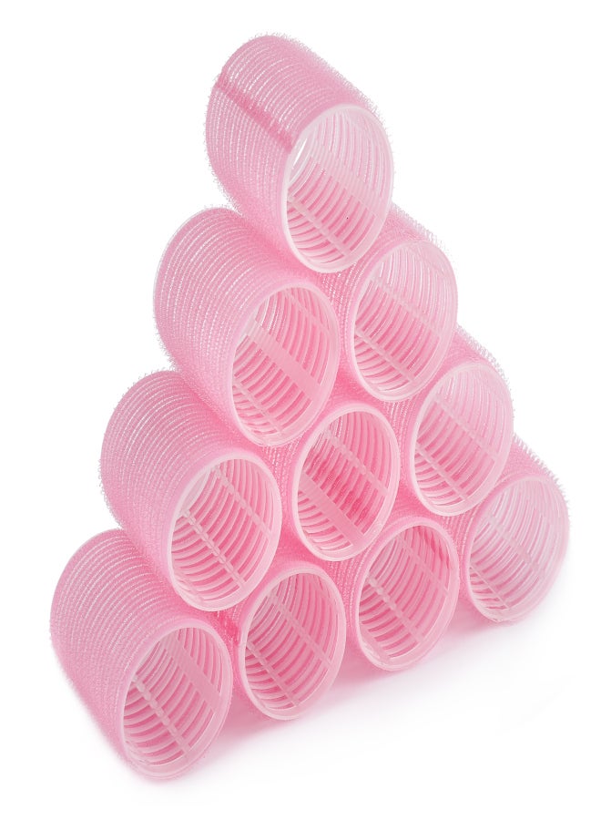 آيسيلي بكرات شعر ذاتية التثبيت، أدوات تجعيد الشعر للاستخدام المنزلي، عبوة من 10 قطع - Image 3