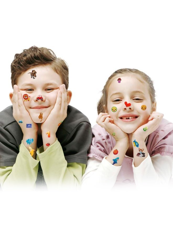 HALAMODO ملصقات ثلاثية الأبعاد للأطفال، 20 ورقة متنوعة من الملصقات المنتفخة، 500 ملصق للأطفال لمكافآت الحفلات والهدايا والتدوين بما في ذلك الحيوانات والديناصورات والأرقام والفواكه والشاحنات والفراشات والمزيد - Image 4