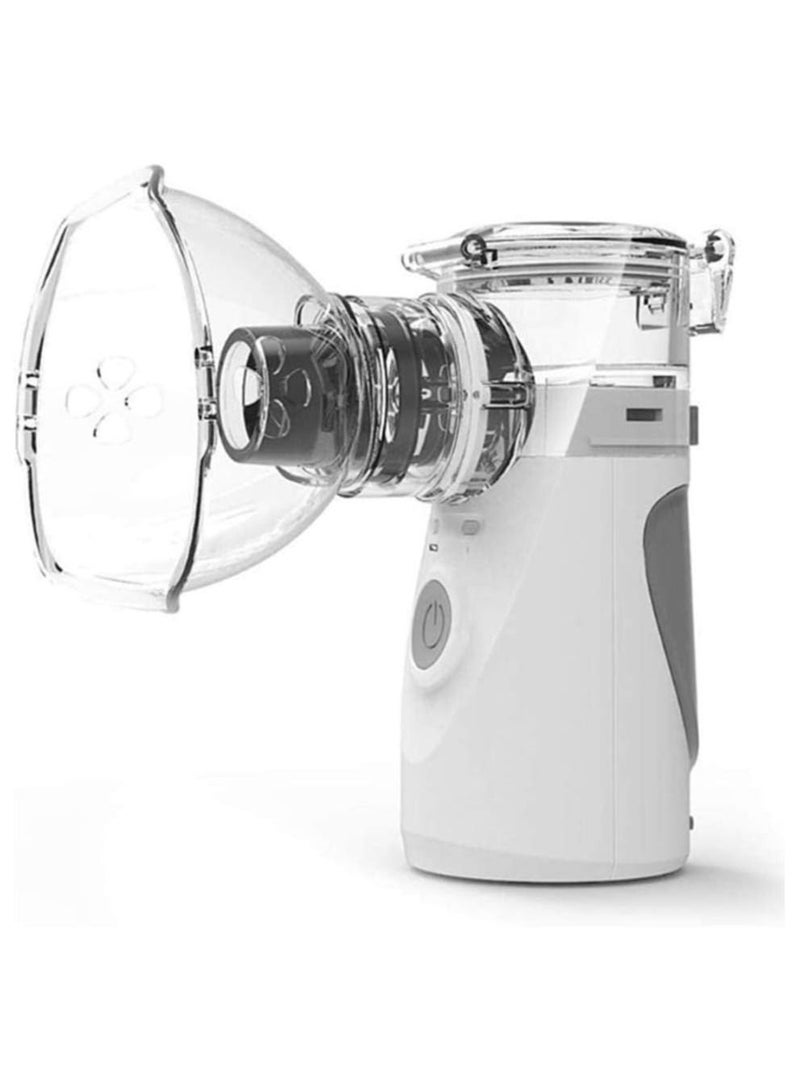 Handheld Mini Atomizing Vaporiser Portable Lightweight Cool Mist Humidifier Professional Ultrasonic Nebulizer Ideal for Daily Use Health Care Masks Steaming - Image 1