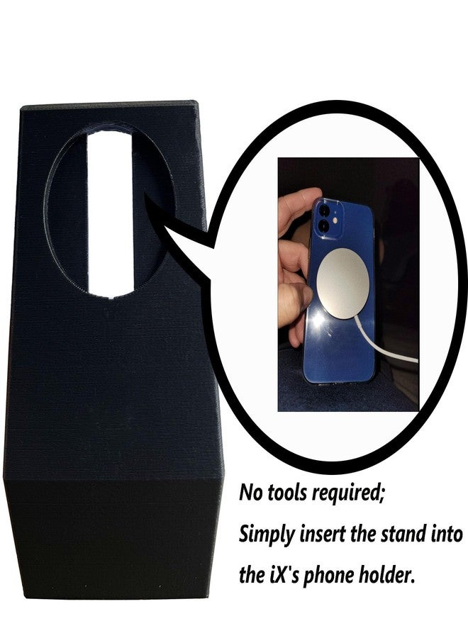 JILINWEI Black Wireless Charging Stand for BMW iX, Mount for Phone Holder Charging Stand for Apple MagSafe - Image 2