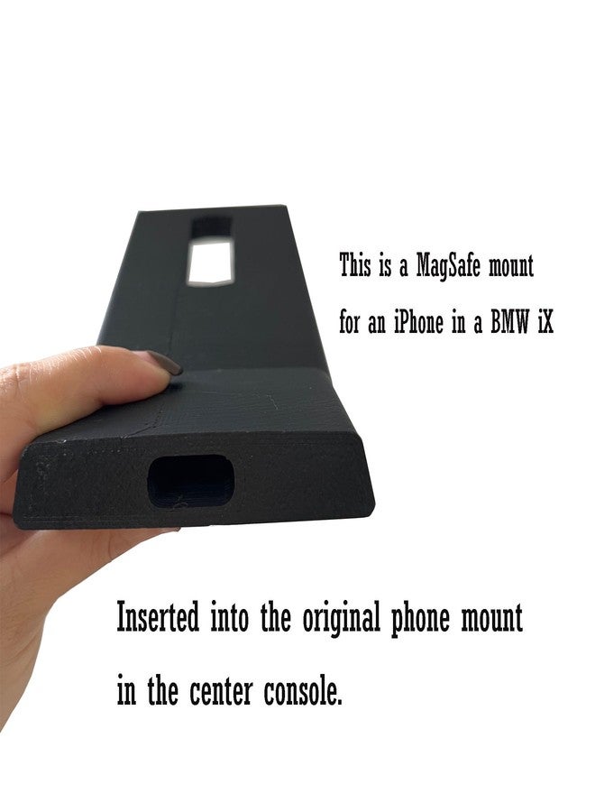 JILINWEI Black Wireless Charging Stand for BMW iX, Mount for Phone Holder Charging Stand for Apple MagSafe - Image 3