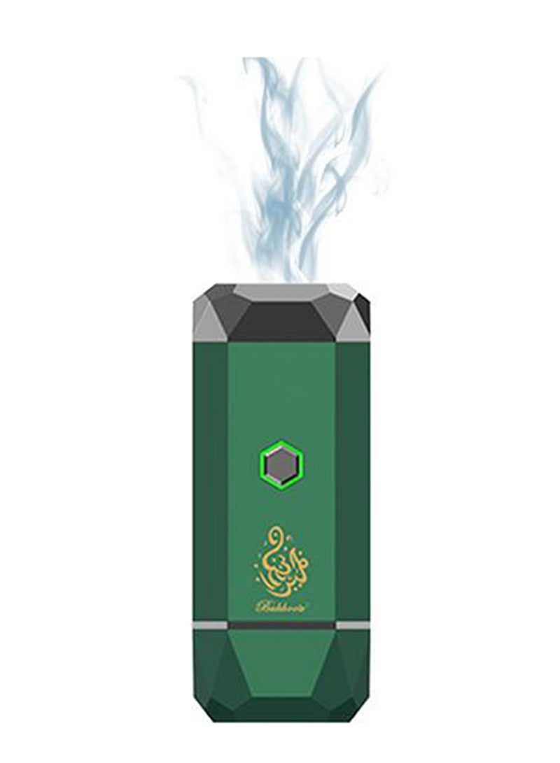 بخور بخور B16 ناشر كهربائي ذكي مبخرة قابلة للشحن USB نوع C محمول أخضر طاقة 13.6x5.3 سم  - Image 1