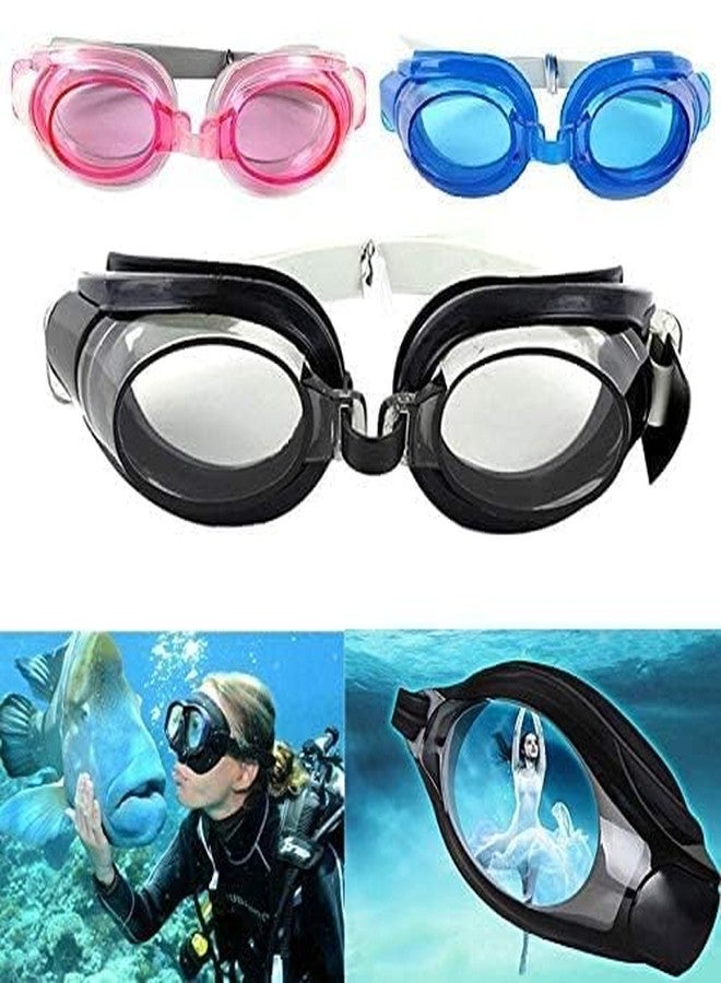 Gmefvr Swimming Goggles Multi Color With Case Adjustable Clear Vision Anti-Fog Waterproof - Image 4