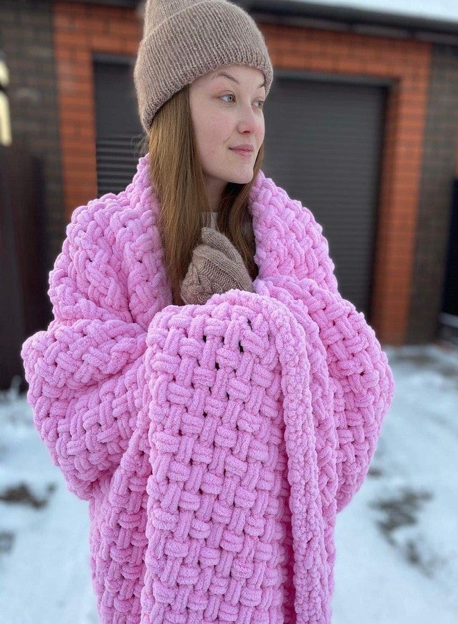 ALIZE 4 skn/Ball Alize Puffy Baby Big Loop Blanket Yarn 100% Micropolyester Soft Yarn 400gr 39.3 yds (321- Coffee Mocha) - Image 5