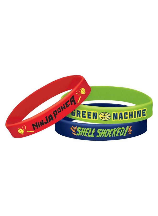 Unique Teenage Mutant Ninja Turtles Birthday Party Bundle Includes 8 Favor Loot Bags 8 Party Paper Masks 8 Stickers Sheets 12 Rubber Bracelets - Image 4