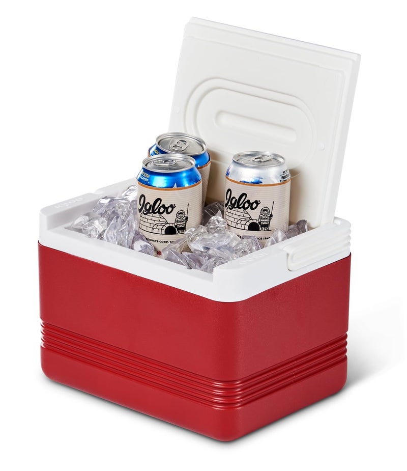 Igloo Legend 6-Can Cooler, Red, 5 Qt - Image 3