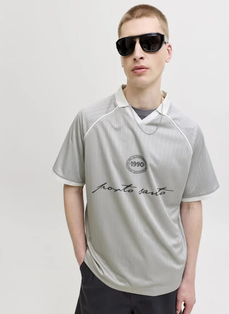JACK & JONES Football Jersey Polo