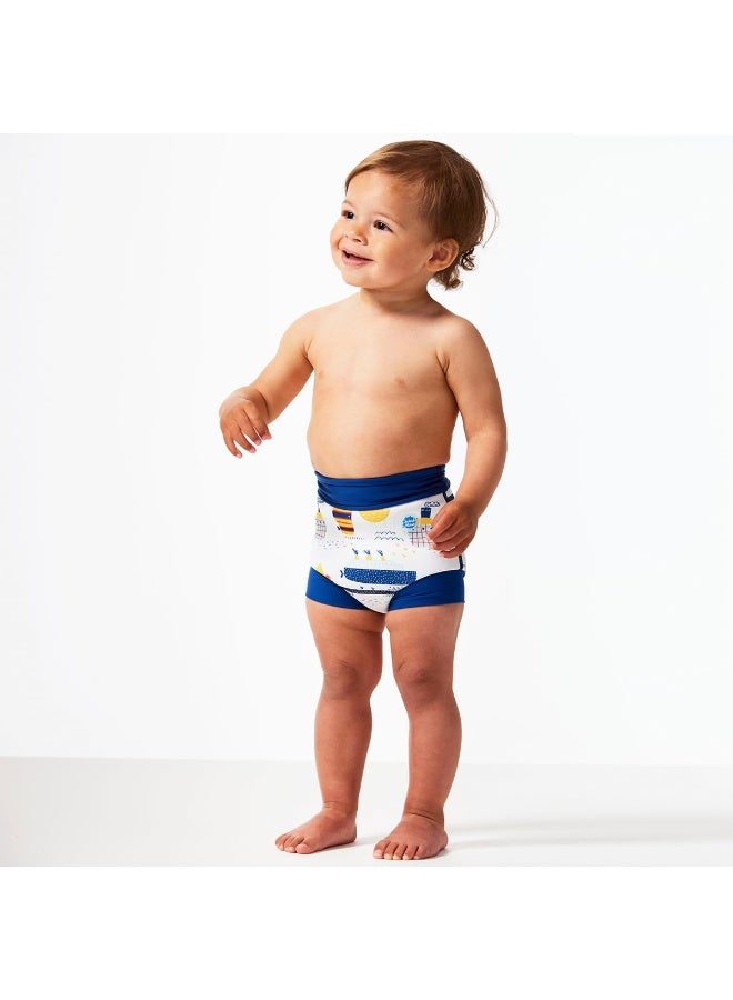 Splash About Happy Nappy Reusable Swim Diaper, Tug Boats, 6-12 Months - Image 5