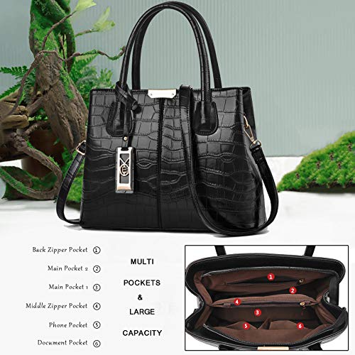 COCIFER Purses and Handbags for Women Shoulder Tote Bags Top Handle Satchel - Image 4