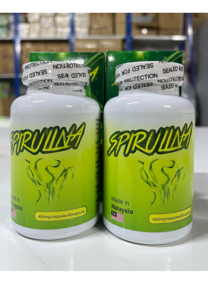 Spirulina Weight Loss Slimming 50 Capsules PACK OF 2