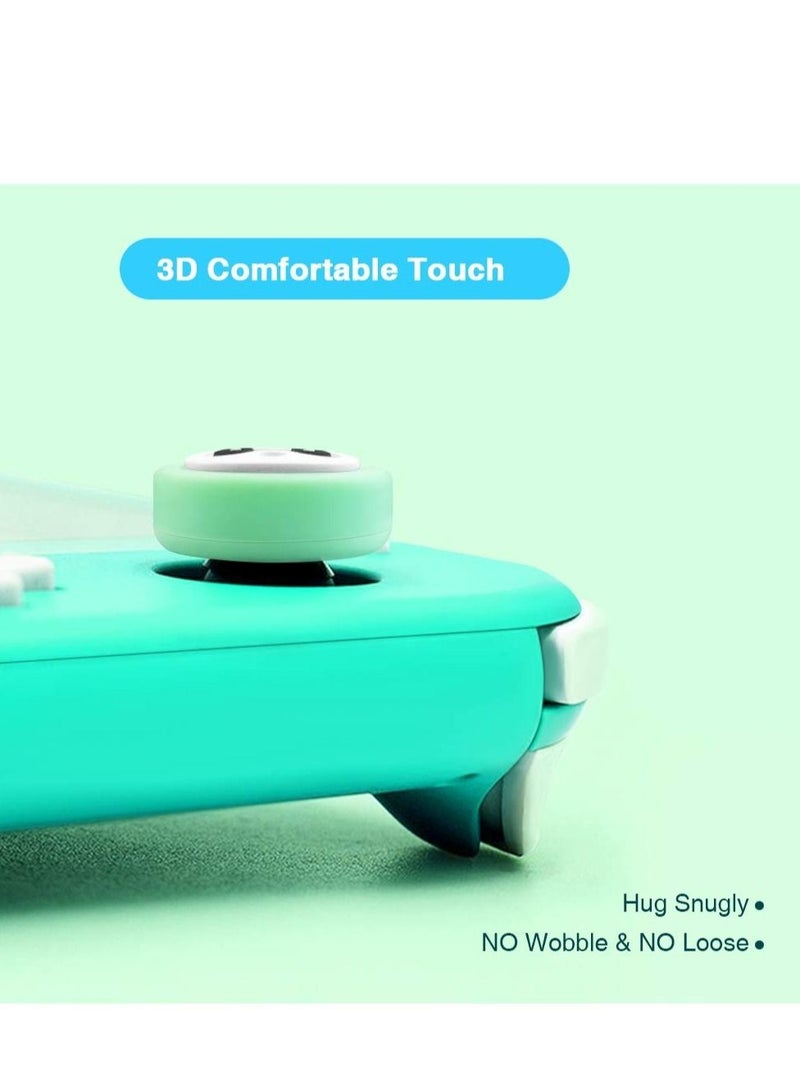 Captaintech Thumb Grip Covers for Switch, 8 Pack Non-Slip Silicone Gamepad Rocker Caps Cute Soft Protective Keys for Nintendo Switch and Lite, Joy-Con Controllers - Image 3