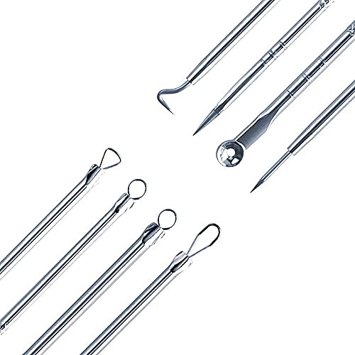 SMOKB Stainless Steel Blackhead Pimple Blemish Extractor/Remover Tool (Set of 4) - Image 2