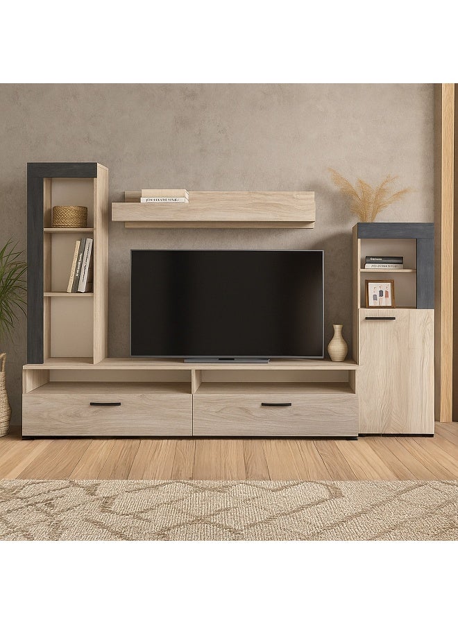 Home Box وحدة الحائط أليدا للتلفزيونات حتى 65 بوصة - Image 1