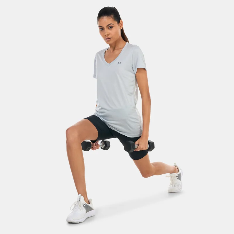 UNDER ARMOUR Women's Tech™ Twist V-Neck Training T-Shirt