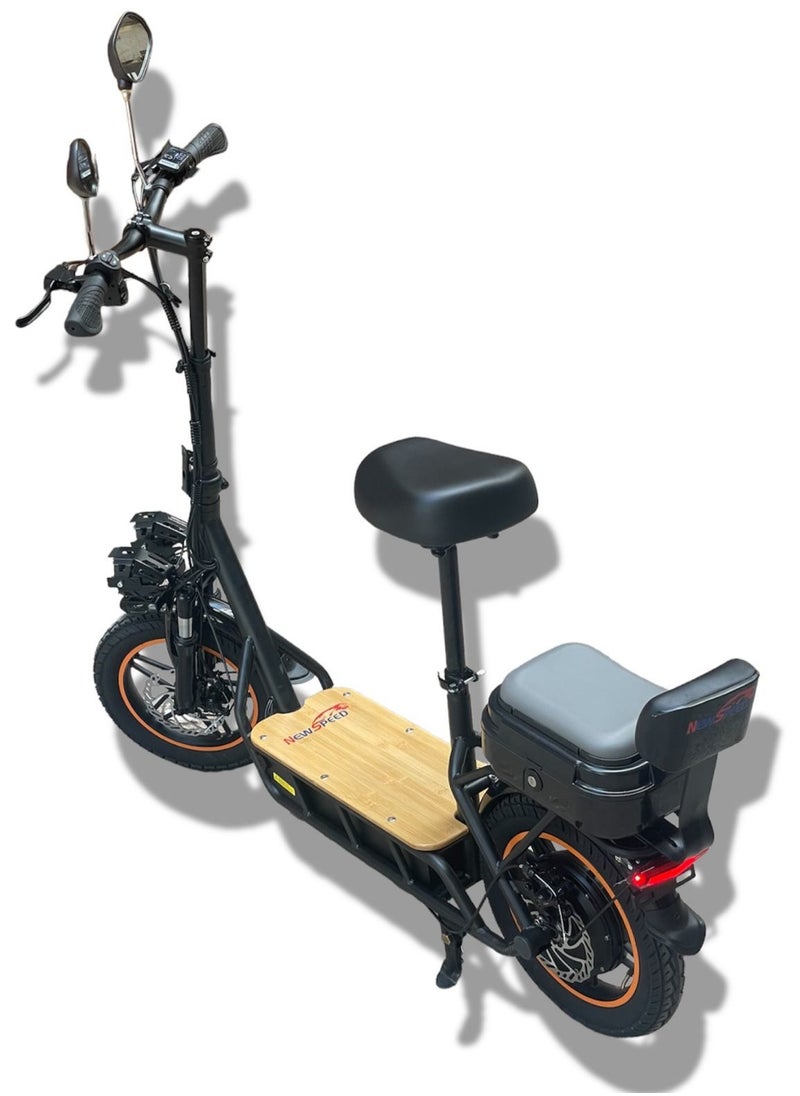 new speed - New Speed Fully Modern Scooter 48V Battery, 60 km/h Max Speed - Image 1