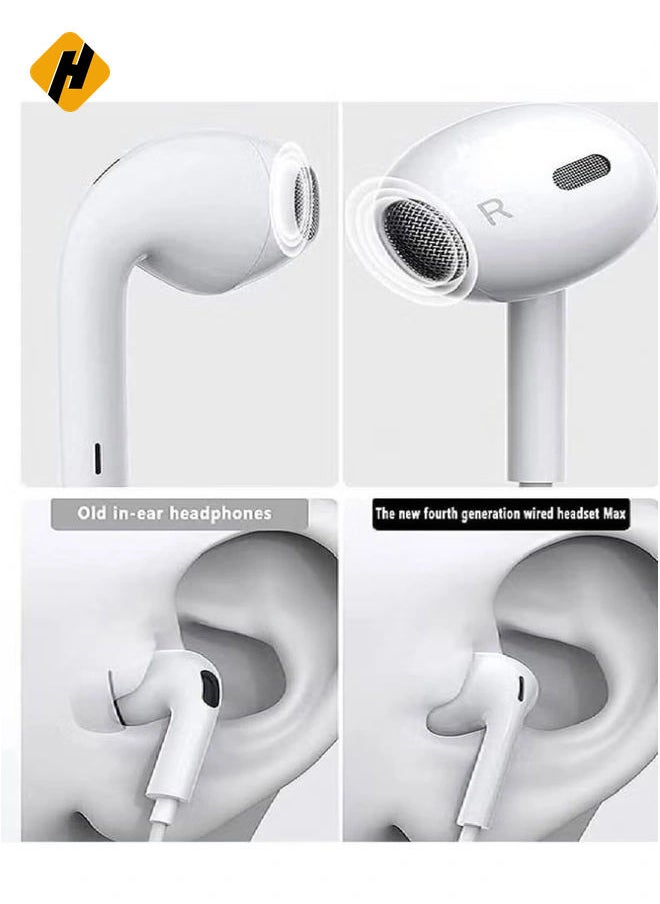 HuHa - Lightning Headphone Wired Built-in Microphone & Volume Control in-Ear Stereo Headset Compatible iPhone - Image 1