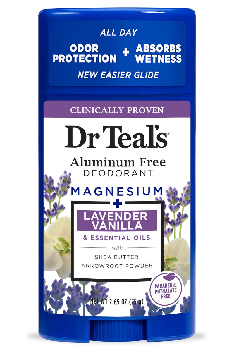Dr Teal's Dr Teal's Deodorant Vanilla And Lavender Aluminum Free 75 g - Image 1