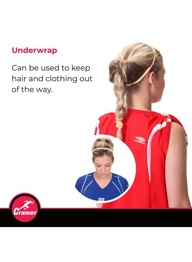 Cramer Tape Underwrap, Bulk Case of 48 Rolls of PreWrap for Athletic Taping, Hair Tie, Headband, Patellar Support, Pre-Wrap Athletic Tape Supplies, 2.75" X 30 Yard Rolls of Pre Wrap - Image 5