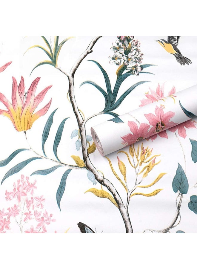 [ بفك ] 45cm * 10M ورق الحائط ، التصميم الإبداعي ، لون نمط خلفية ذاتية اللصق ، تنطبق على مجموعة متنوعة من ديكور المنزل - Image 1