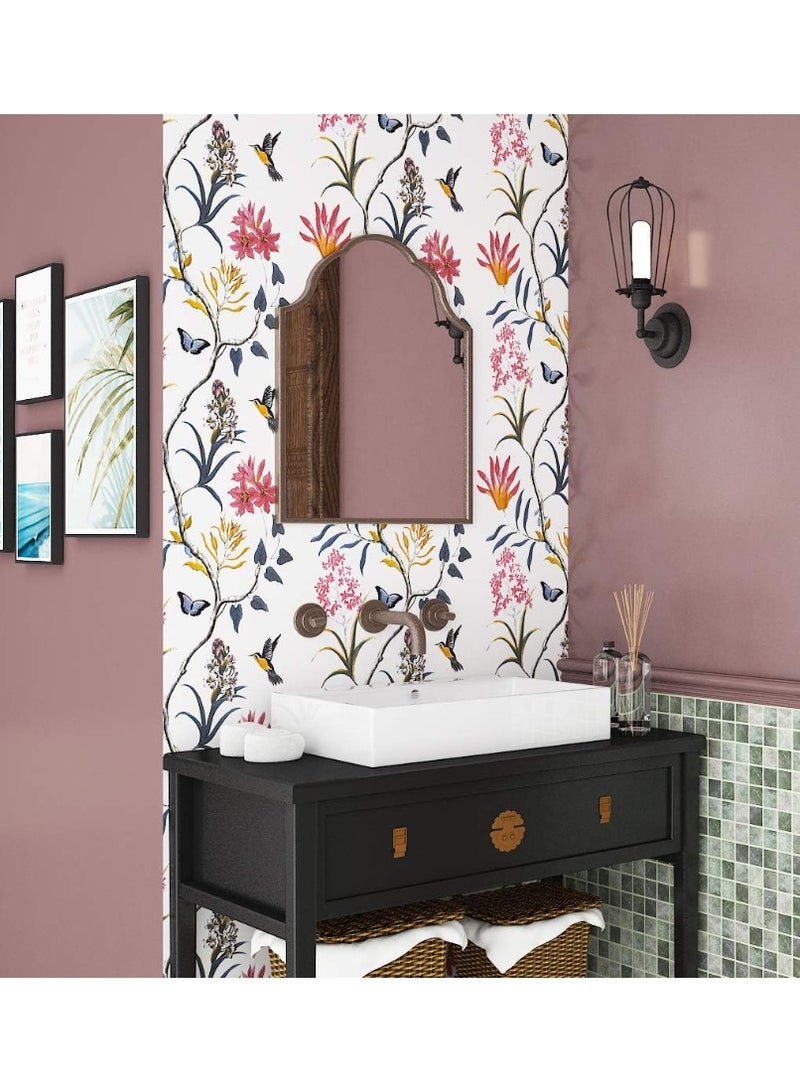 [ بفك ] 45cm * 10M ورق الحائط ، التصميم الإبداعي ، لون نمط خلفية ذاتية اللصق ، تنطبق على مجموعة متنوعة من ديكور المنزل - Image 3