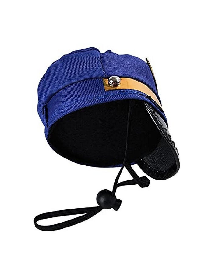 Soochat - Soochat Pet Pilot Captain Cap Dog Aviator Hat Cat Puppy Costume Hat for Halloween Costume Accessories Photo Props - Image 1