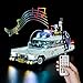 Kyglaring LED Light Kit Compatible with Lego Ghostbusters ECTO1 10274 Building Blocks Upgraded RC Sound Dimming Lights Only Model Not Included - Image 3