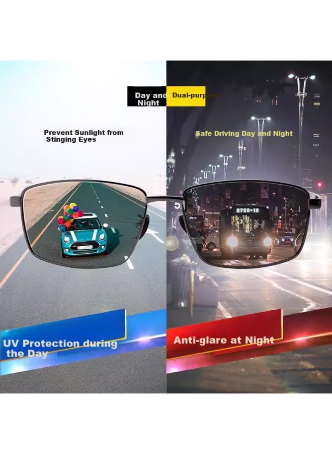 Lesca Lunetier Driving Polarized Photochromic Sungl Men's Sungl Men's Eyegl Driving Mirror New Fishing Uv Protection