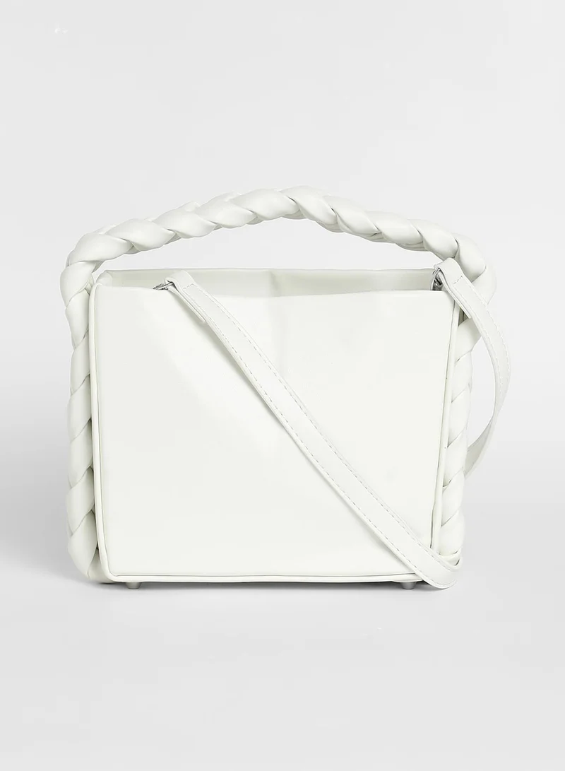 Haute Sauce Women's The Kaleidoscope Bucket Bag - Cream White