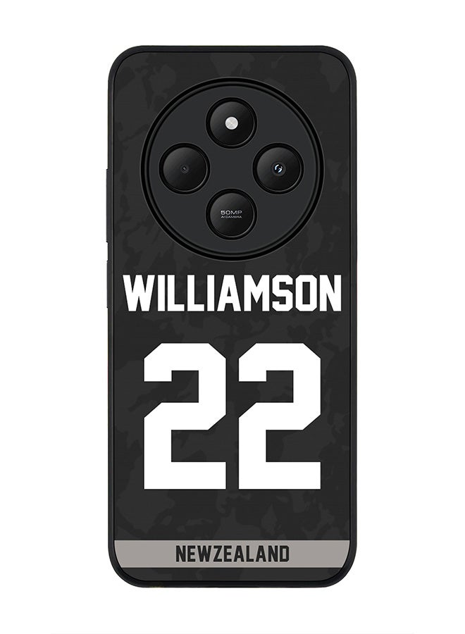 Stylizedd For Xiaomi Poco C75 Case,Slim fit Camera Protection, Shockproof Thin Phone cover - New Zealand Kane Williamson, Jersey No 22 - Image 1