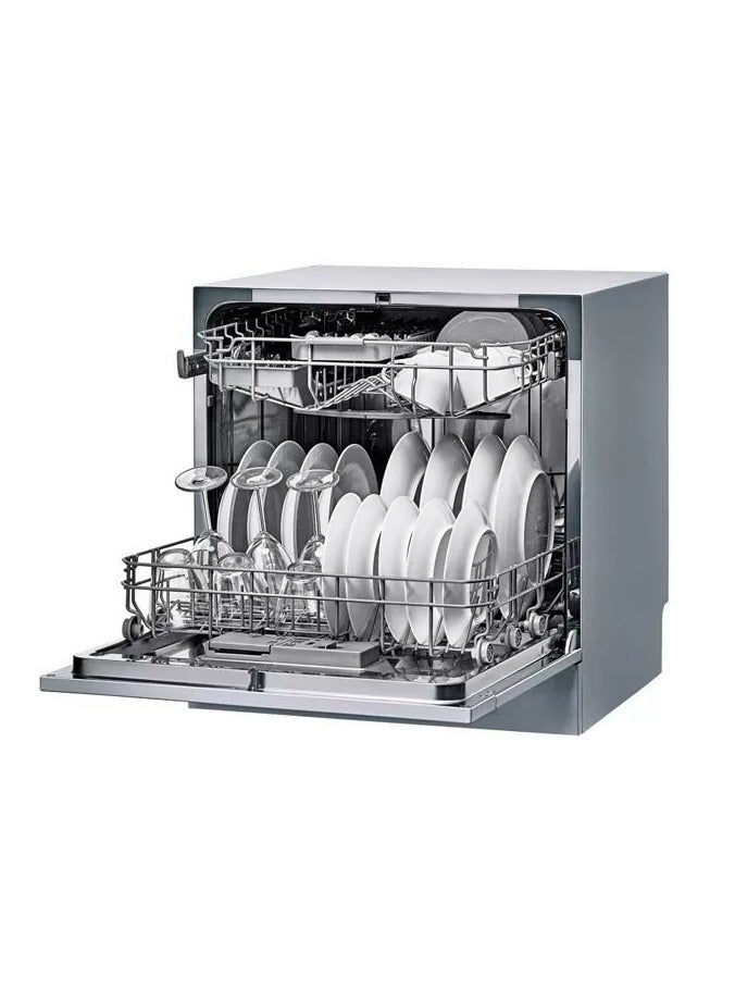 Kelvinator Table Top Dishwasher 8 Persons Silver KDW8-3802F - Image 2