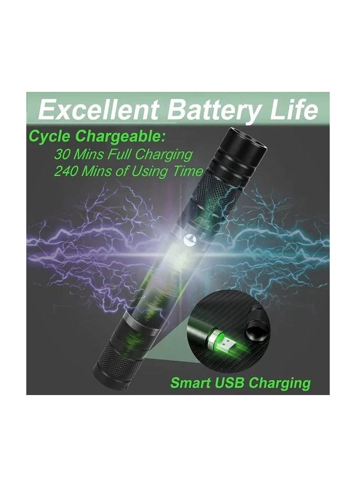 Generic - 1-Piece High Power Long Range Powerful Laser Pointer,Flashlight Green Pointer Pen Rechargeable USB High Power Laser Pointer for Teaching Outdoor Hunting - Image 1