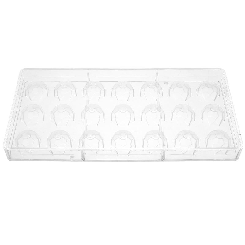 21 Cavity Football Chocolate Mold Plastic DIY Baking Tool For Home Kitchen - Image 2