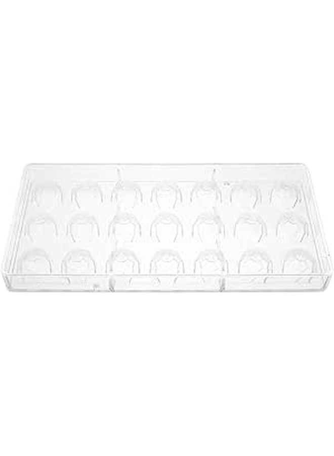 21 Cavity Football Chocolate Mold Plastic DIY Baking Tool For Home Kitchen - Image 1
