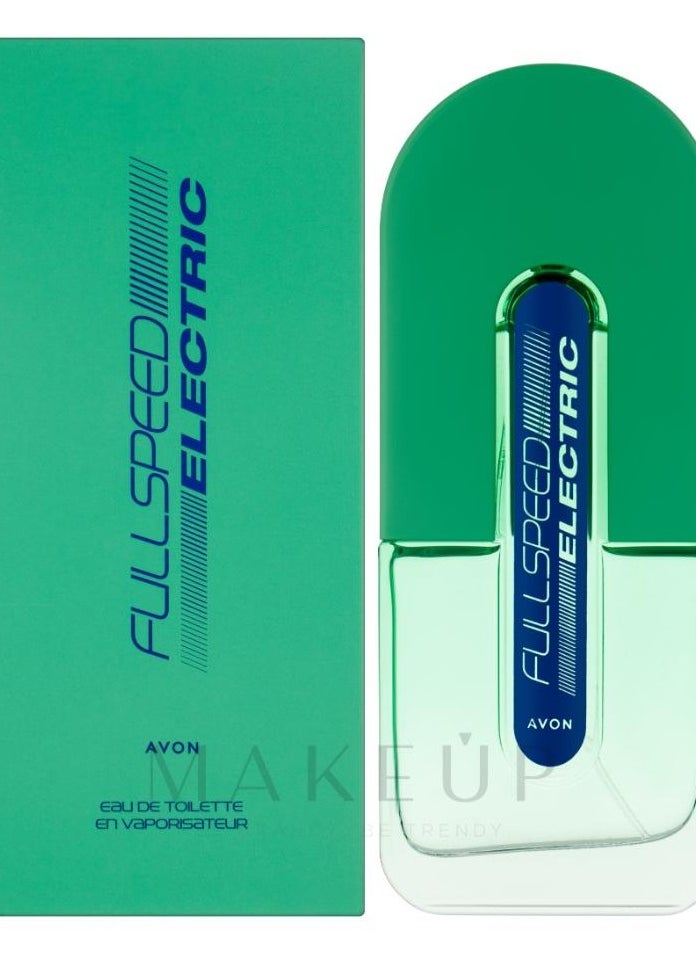 AVON - Full Speed Electric perfume for men 75 ml - Image 1