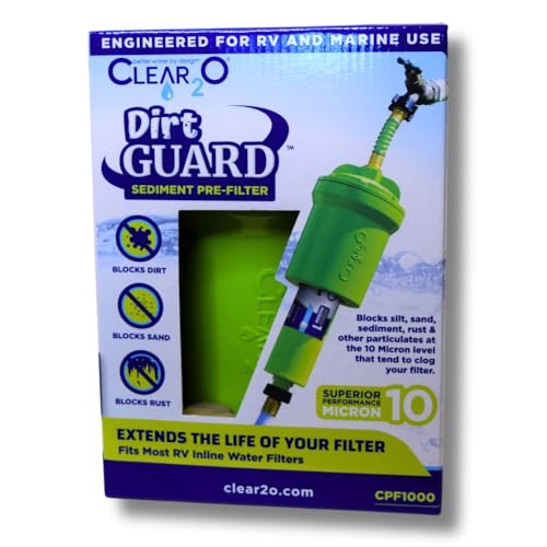 CLEAR2O® DIRTGUARD™ SEDIMENT PRE-FILTER CPF1000 - RV Water Filter - 10 Micron - Image 4