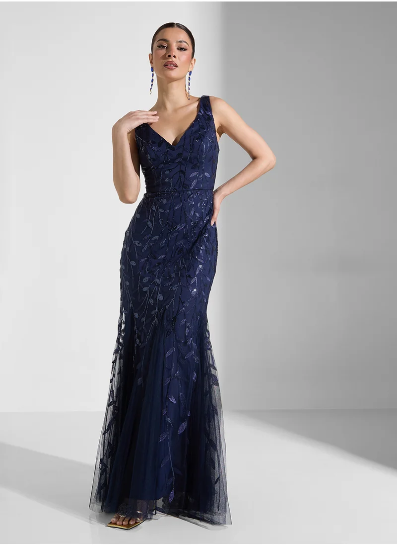 Ella Limited Edition Shimmer Mermaid Cut Dress