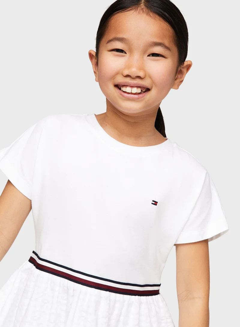 TOMMY HILFIGER Textured A-Line Dress