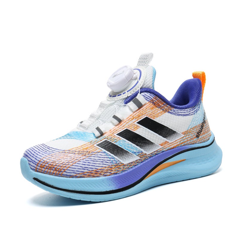 Double Star Boys' Sneaker Mesh Breathable Mid-Big Boys Mesh Shoes Children'S Running Shoes - Image 1
