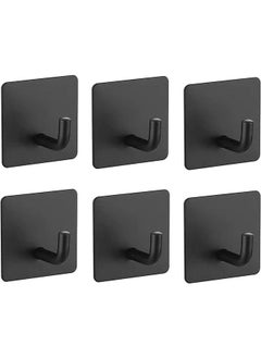 CityRiya-Long Adhesive Hook Self Adhesive Wall Hooks Heavy Duty Waterproof Adhesive Hooks for Hanging Towel Holder Coat Hooks Wall Mounte for Bathroom Kitchen  - Image 1