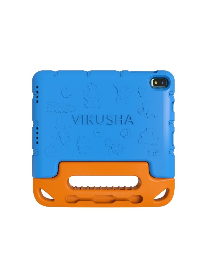 VIKUSHA V-N7 4GB RAM+64GB Wi-Fi  8 -Inch  BLUE KIDS TABLET WITH EVA COVER - Image 2